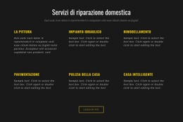 Fantastico Modello HTML5 Per Servizi Residenziali