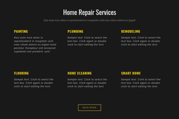 Page Builder For Residential Services