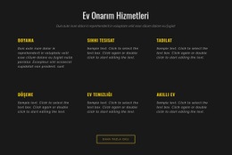 Konut Hizmetleri - HTML Designer