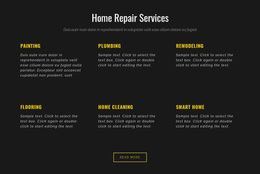 Residential Services - Professional Website Design