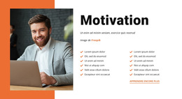 Motivez Vos Collaborateurs - Modèle De Page Web