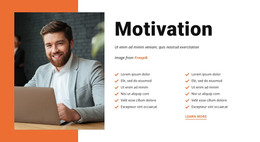 Motivate Your Employees - Site With HTML Template Download