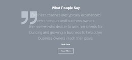 Client Testimonials And Reviews CSS Template