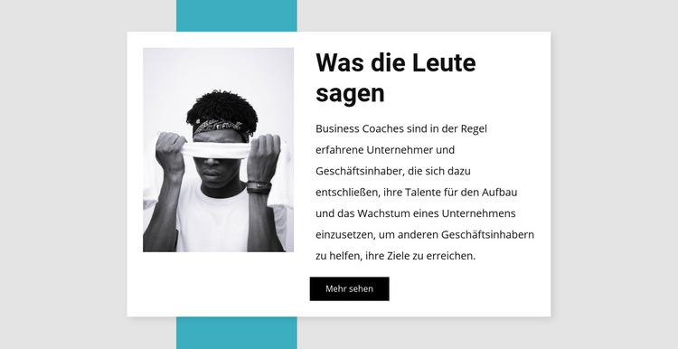 Ehrliche Bewertungen Website-Vorlage