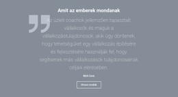 Vásárlói Vélemények És Vélemények Egyszerű CSS-Sablon