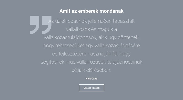 Vásárlói vélemények és vélemények Weboldal sablon