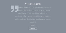 Progettazione Di Siti Web Testimonianze E Recensioni Dei Clienti Per Qualsiasi Dispositivo