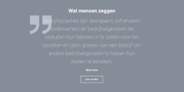 Gratis CSS Voor Getuigenissen En Recensies Van Klanten