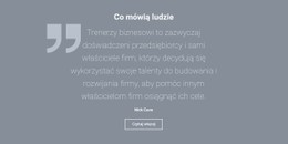 Opinie I Recenzje Klientów Prosty Szablon CSS