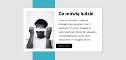 Szczere Recenzje Szablon HTML CSS Responsywny