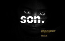 Son CSS Düzeni Şablonu