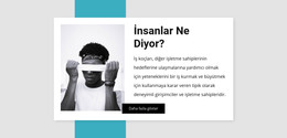 Dürüst Yorumlar Için Web Sayfası