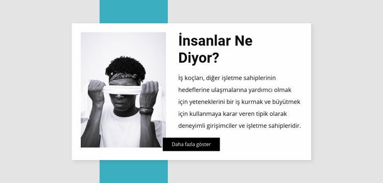 Dürüst yorumlar HTML5 Şablonu