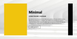 Style Minimal – Créateur De Sites Web Professionnel