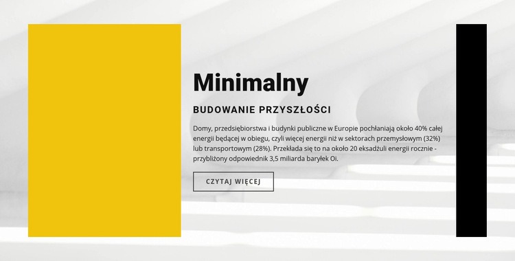 Minimalistyczny styl Motyw WordPress