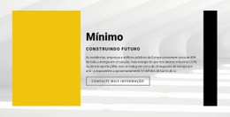 Estilo Mínimo - Página De Destino Gratuita, Modelo HTML5