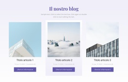 Fantastico Modello HTML5 Per Le Nostre Notizie