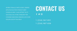 Contact Our Support Team Css Layout Templates