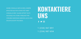 Kontaktieren Sie Unser Support-Team – Bestes Kostenloses WordPress-Theme