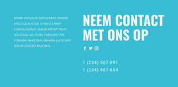 Neem Contact Op Met Ons Ondersteuningsteam #Website-Templates-Nl-Seo-One-Item-Suffix