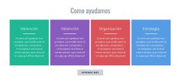 Como Podemos Ayudar - HTML Page Maker