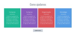 Como Podemos Ajudar - Criar Maquete De Página Web