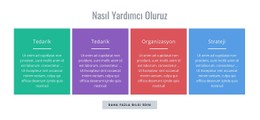 Nasıl Yardımcı Olabiliriz Basit CSS Şablonu