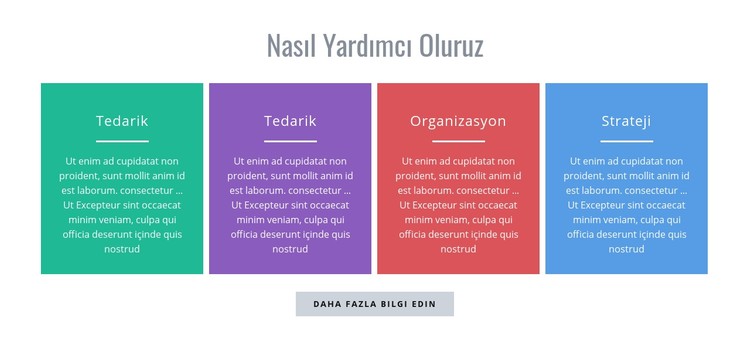 Nasıl yardımcı olabiliriz CSS Şablonu