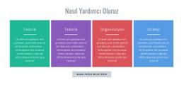 Nasıl Yardımcı Olabiliriz - Özelleştirilebilir Profesyonel Tek Sayfalık Şablon