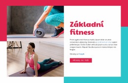 Základní Fitness – Inspirace Pro Design Webových Stránek