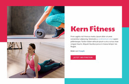 Kern Fitness – Premium-Joomla-Template