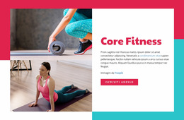 Core Fitness - Modello Joomla Premium