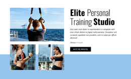 Elite Studio Treningu Personalnego - Pobranie Szablonu HTML