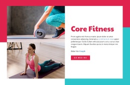 Core Fitness - Nedladdning Av HTML-Mall