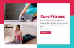 Core Fitness - Webbsidamall