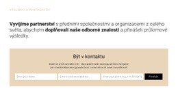 Nadpis A Forma – Kód Šablony HTML