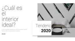 Interiores Ideales: Plantilla HTML Básica