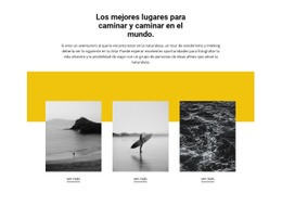 Plantilla HTML5 Exclusiva Para Los Mejores Lugares Del Mundo