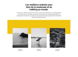 Les Meilleurs Endroits Du Monde - Conception De Site Web Simple