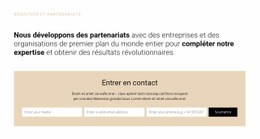 Titre Et Forme : Modèle D'Une Page Pour N'Importe Quel Appareil