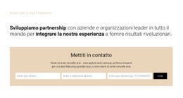 Intestazione E Forma: Modello Di Una Pagina Per Qualsiasi Dispositivo