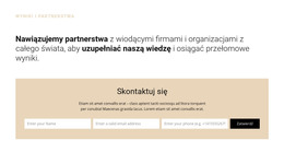 Nagłówek I Forma - Kod Szablonu HTML