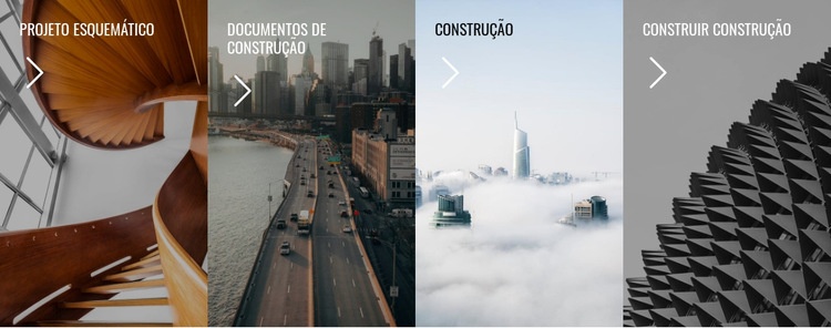 Galeria com estilo de arquitetura Construtor de sites HTML