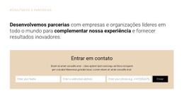 Título E Formulário - Página De Destino HTML5