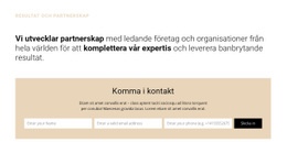 Rubrik Och Form - Webbplatsmall Gratis Nedladdning
