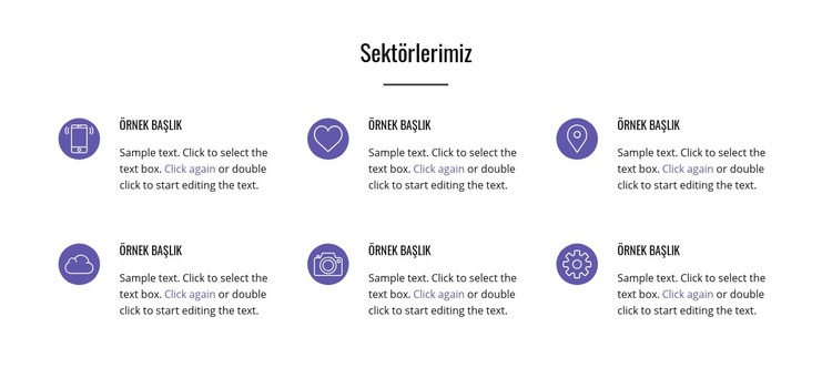 Dijital devrim Web sitesi tasarımı