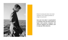 Freizeitstil E-Commerce-Website