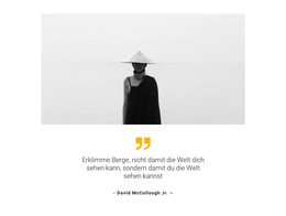 Reiseangebot – Einfache Website-Vorlage