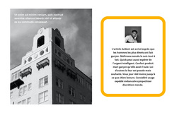 Architecte En Chef De La Ville – Thème WordPress Facile À Utiliser