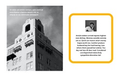 HTML Code For Chief Architect Of The City